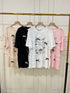 Lacey Detail Transparent Free Size T-Shirts